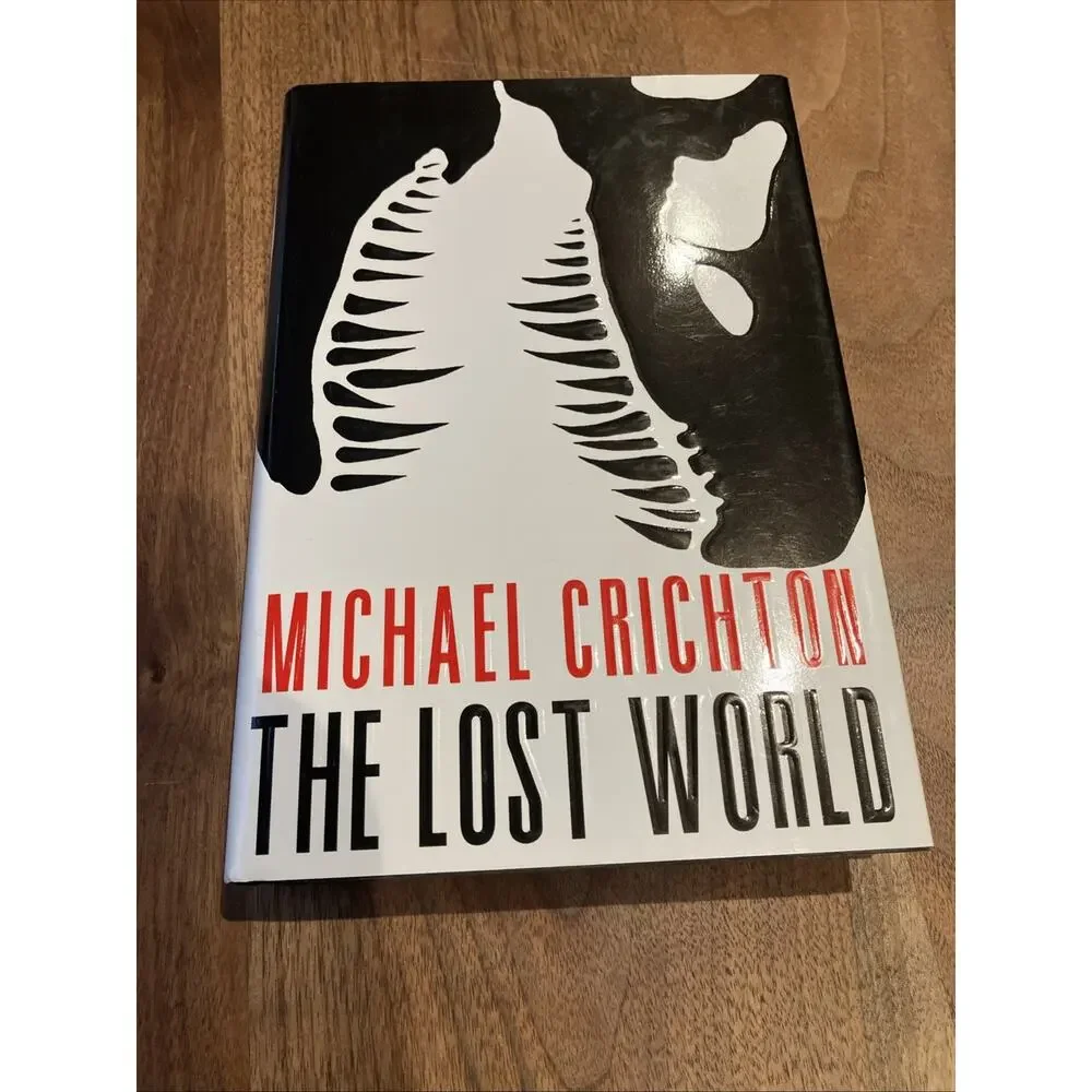 The Lost World Michael Crichton 1995 HCDJ First Edition First Print Very Good